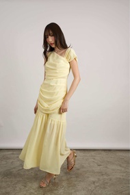Evelyn dress ผ้าชีฟอง เดรสออกงาน