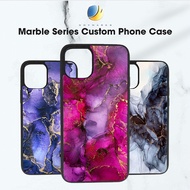 For Oppo A98 A96 A94 A92 A83 5G Marble Design Phone Case