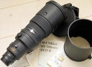 Nikon AF-I 500mm f4D ED