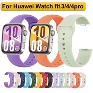 Silicone Strap For Huawei Watch Fit 4 Strap Soft Bracelet For Huawei watch Fit 4 Pro Strap Smart Wat