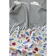 BCI standard 100% cotton fabric. (soft, colorfast, smooth grain...