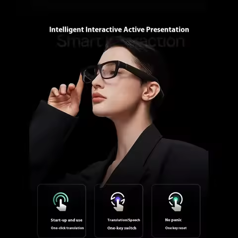 New INMO Go2 Smart AR Translation Glasses Wireless AI Assistant Glasses Music/Call/Teleprompter/Navi