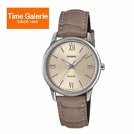 Casio General LTP-1303LL-7AV Brown Leather Band Women Watch