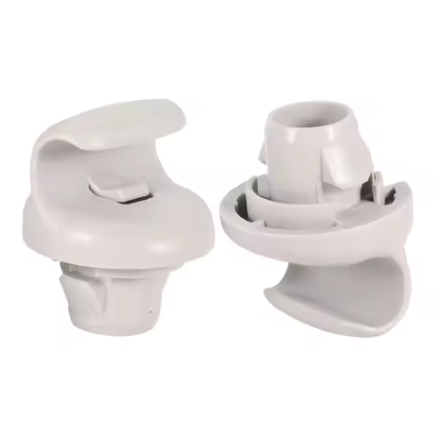 2Pcs Sun Visor Bracket Clips for Nissan Qashqai J10 2007-2013 Nissan Dualis 2007-2014 Interior Sunvi