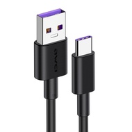 Safe awei CL-77T 5A USB to USB-C / Type-C Interface Smart Fast Charge TPE Data Cable