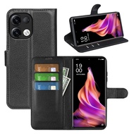 Leather Case Protect Cover Suitable For OPPO Reno 9 Pro Plus Reno 10 Pro Plus Stand Flip Wallet Case