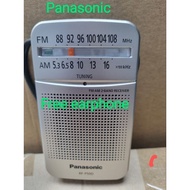 PANASONIC RF P50D  2 BAND AM/ FM RADIO