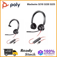 Original Plantronics Blackwire 3310 3320 3325 Stereo Microsoft Teams Certified Headset