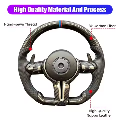 For BMW F10 F20 F21 F40 F22 F23 F44 F45 F30 F31 F35 F32 F33 X1 X2 X3 X4 X5 X6 Carbon Fiber Leather S