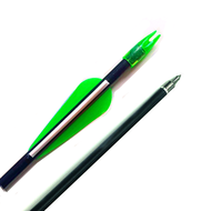 Cupid 12 Pcs Fiberglass Archery Arrow Screw-In Field Point Bow Arrow 8mm