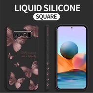 Deluxe Liquid Silicone Case Samsung note8  Drop Proof Soft Case