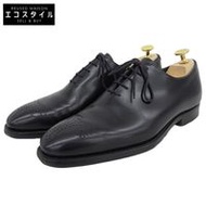 รองเท้าผู้ชาย Crockett & Jones รุ่น WEYMOUTH Medallion Toe Wholecut สีดำ ไซส์ 5D