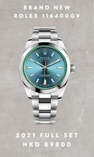 Rolex 116400 116400GV Blue 2021