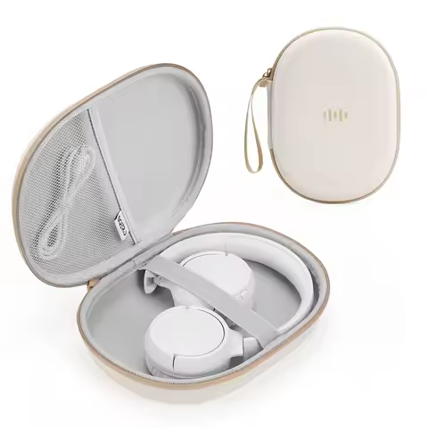 Semi-Foldable Headphones Hard Case for JBL Tune 510/520BT, Sony WH-1000XM4,Soundcore Q30,Shockproof 