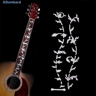 LOMBARD Cross Inlay Decals Ultra Thin Musical Instrument Guitar Inlay Sticker Electric Guitar Bass P