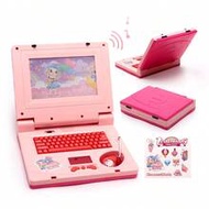1pc Children's Musical Simulation Computer Toy, Portable Handheld Toy Computer, Sensory Learning Toy