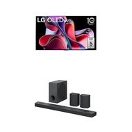 G3 Series 55-Inch Class OLED evo Smart TV OLED55G3PUA, 2023 Sound Bar with Surround Speakers S95QR -