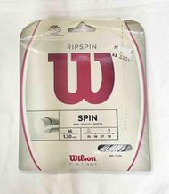 "爾東體育" Wilson ripspin 16 網球線 白色 硬線 網線