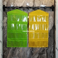 UNDERWEAR RACK (PREMIUM QUALITY) PLAIN HANGING 16 BOXS/ HANGING UNDERWEAR RACK SOCKS RACK