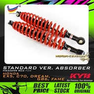 PENYERAP HENTAKAN KYB KAYABA REAR SHOCK ABSORBER MS3009R MS3009 R HONDA C70 / FAME / GB6 / EX5 RED (