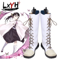 [LXYH- COSER KING] รองเท้ารองเท้าคอสเพลย์เครื่องแต่งกาย Demon Slayer: Kimetsu no Yaiba Tsuyuri Kanao Halloween Cosplay Boots Shoes Kanao Tsuyuri Cosplay Costumes ดาบพิฆาตอสูร ชุดคอสเพลย์ ดาบพ