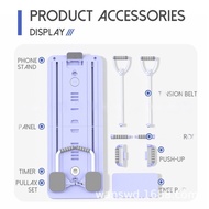 Multifunctional Abdominal Exercise Board with Push-up Feature and Phone Holder, Pilates Board for Ex