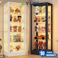 HDB Storage Cabinet Display Cabinet Bookshelf Cabinet Glass Door Storage Cabinet Bookshelf Cabinet