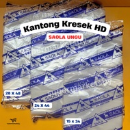 UNGU HD SAOLA Purple Plastic Bag 15x34 24x44 28x48 Trans Transparent Plastic Bag/ size 15 24 28 160g