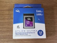 OWC Atlas Ultra CFexpress 4.0 Type B 記憶卡 1TB [R:3650 W:3000]