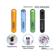 BALQIS MINI PERFUME BOTTLE H458 5ML ALUMINUM PERFUME BOTTLE 5ML MINI REFILLABLE PERFUME BOTTLE COOL 