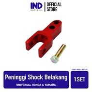 Riser Peninggi Shockbreaker-Shokbreaker-Shock-Sok-Shok Breaker-Breker Belakang Motor Matic 2 Lubang Honda-Yamaha Vario-Beat-Scoopy-Nmax-Aerox-Aerox