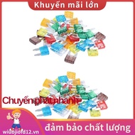 70 Piece MIXED Mini Blade Fuse AUTO Car Motorbike 5 7.5 10 15 20 25 30 AMP. wiubjiofd12vn