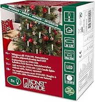 Konstsmide 1915-100 LED Tree Lighting Accessory Set for 1910-100/5 White Candles/for Indoor Use (IP2