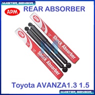 100% ORIGINAL APM ABSORBER TOYOTA AVANZA 1.3 GAS shock absorber BELAKANG REAR RR SATU BATANG 1PCS E2097M AVANZA APM ABS