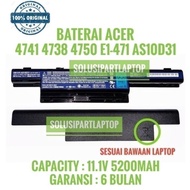 NEW!! Baterai/Batre Laptop Acer Aspire 4741 E1-471, E1-451G, V3-771G