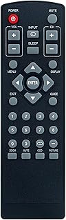 RC-V21-0B Replace Remote Control Work for Dynex Digital TV DX-R24TV DXR24TV DX-R20TV DXR20TV DX-R20 