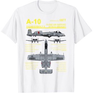 CHILDREN'S CLOTHES A-10 Thunderbolt II Warthog Military Jet Blueprint T-Shirt 2