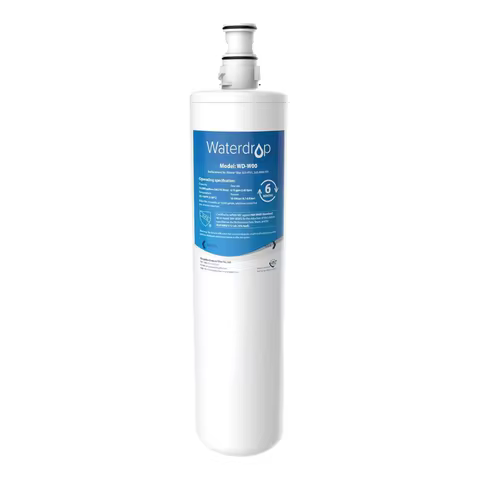 Waterdrop 3US-MAX-F01 Maximum Under Sink Water Filter, Replacement for Filtrete® Advanced 3US-PF01, 