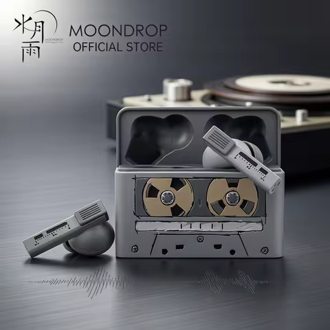 MOONDROP Golden Ages 2 TWS Earphone ANC Bluetooth 6.0 LDAC VDSF Adjustable Output Gain Gaming Headph