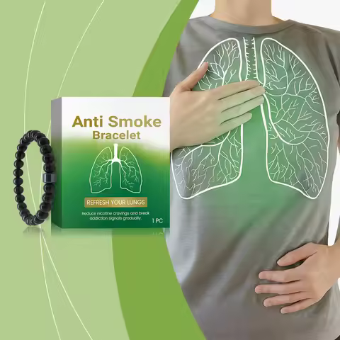 Anti Stop Smoking Magnet Arm Band Help Easily Quit Smoking Reduce Cigarette Addiction Relief Stress