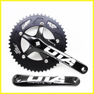 ◫ ♚ ☏ OTA Alloy Crankset 48T Single Speed Fixie Fixed Gear Bike Jrspeed