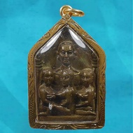 TOP PHRA KHUNPAN CHARISMA HOLD THREE GIRLS LOVE ATTRACTION SUCCESS RELATIONSHIP PROTECTOR RARE OLD T