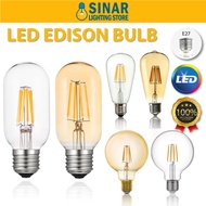 LED Edison bulb Filament ST64 G95 G80 G125 Bulb E27 4W Chandelier Bulb Decoration Bulb Pendant Light