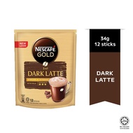 NESCAFE Gold Dark Latte 12 X 34g