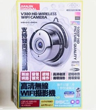 帳號內物品可併單限時大特價   Jianjin Original V380 無線微型監視器HD 1080p高清微型鏡頭夜視家用Wifi Camera網路監控攝影頭雙向語言對講貓狗寵物監控遠端操控收音多人分享TF CARD卡循環錄影