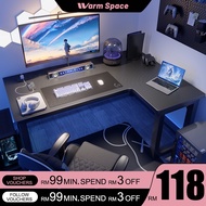 Gaming Table L Shape Table Meja Gaming High Quality Office Table 180CM Computer Table CPU Stand Pc T