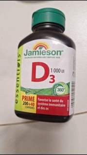 Jamieson D3 維生素 1000 UI
