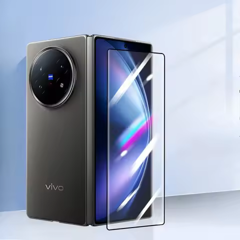 3D Curved Tempered Glass For Vivo X Fold 5 Screen Protector Full Cover 9H Clear Protective Film For 