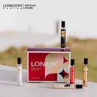 LONKOOM Middle Tester 5 In 1 24K Pure Noble A Wish Black Oud The Girls Perfume Unisex (10ml x 5)