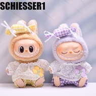 SCHIESSER1  Doll's Cloth Set, Handmade Dress Up Sitting  Time Cloth, Candy Hairpin Candy Skirt Repla